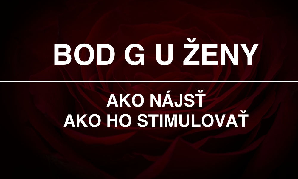 Bod G u ženy